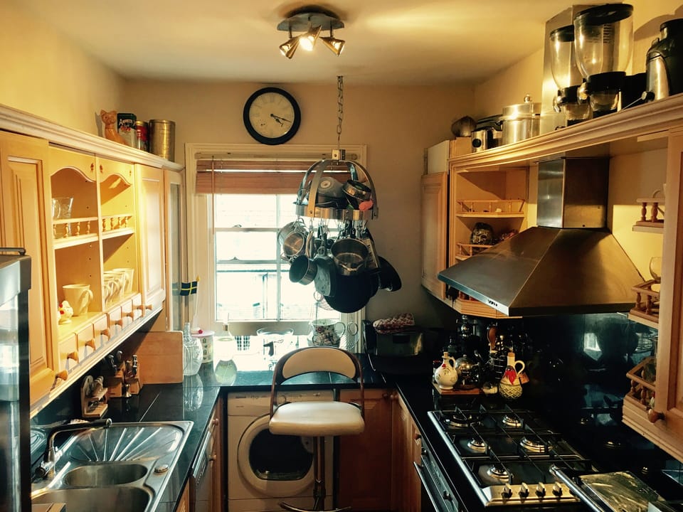 Open plan kitchen
