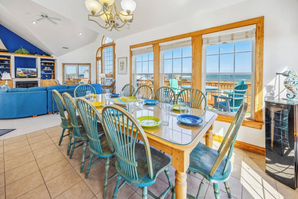Surf or Sound Realty - 253 - Captain Beck's - Dining Area -3