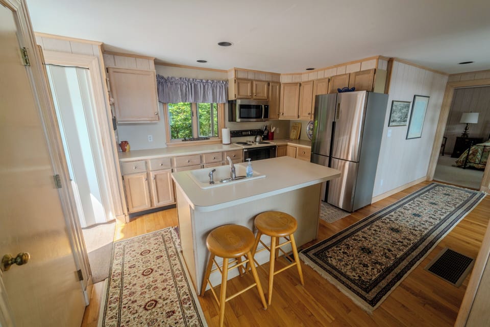 Kitchen - view from living room