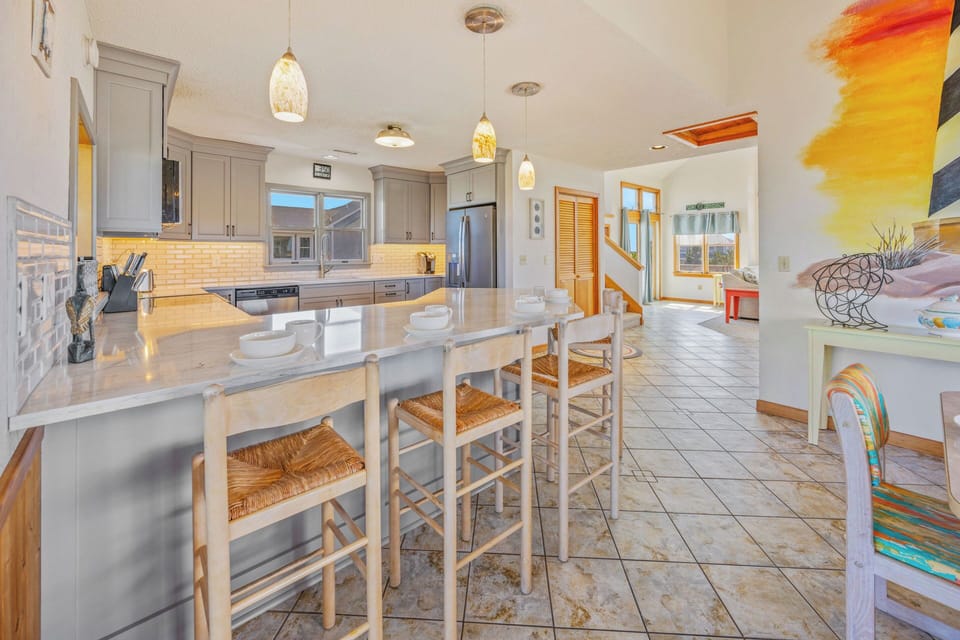 Surf or Sound Realty - 389 - Salty Dawg - Kitchen -1