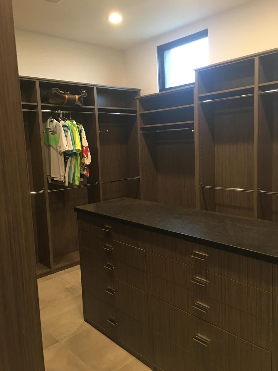 Master Bedroom Walk in closet