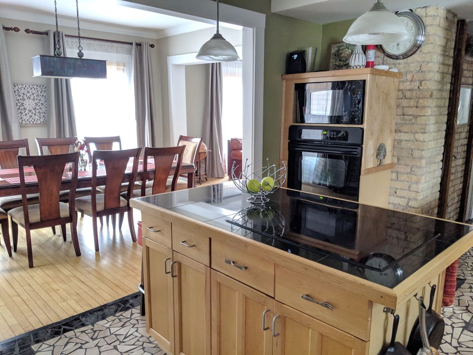 Fully equipped kitchen