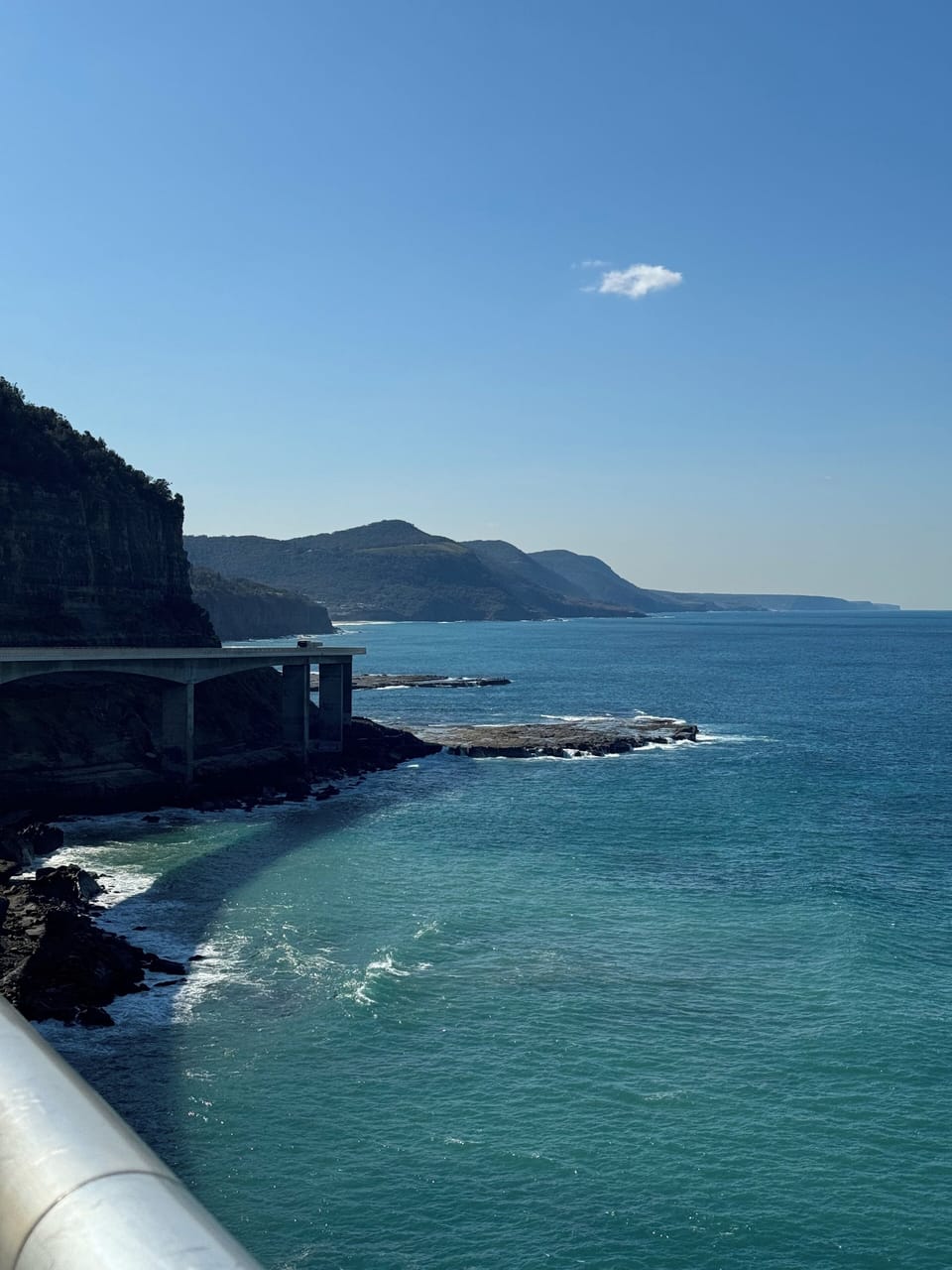Seacliff Bridge a 30 min drive North of the apartment
