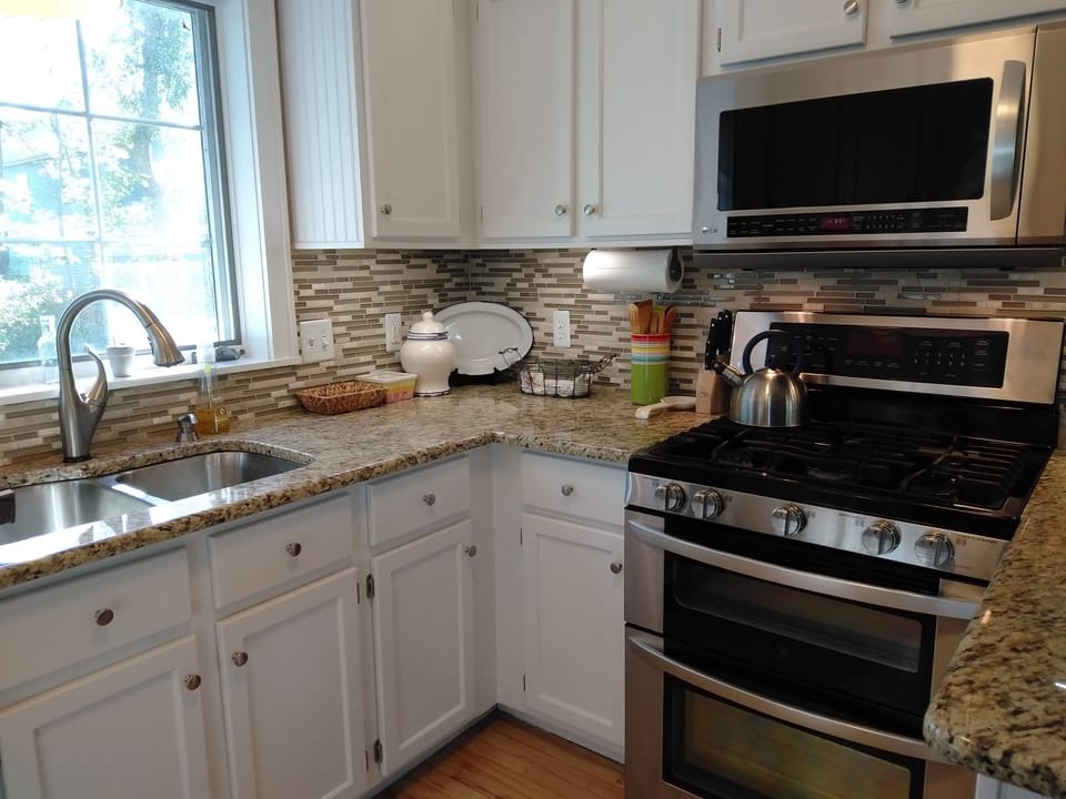 Beautiful, updated kitchen with all the comforts of home.