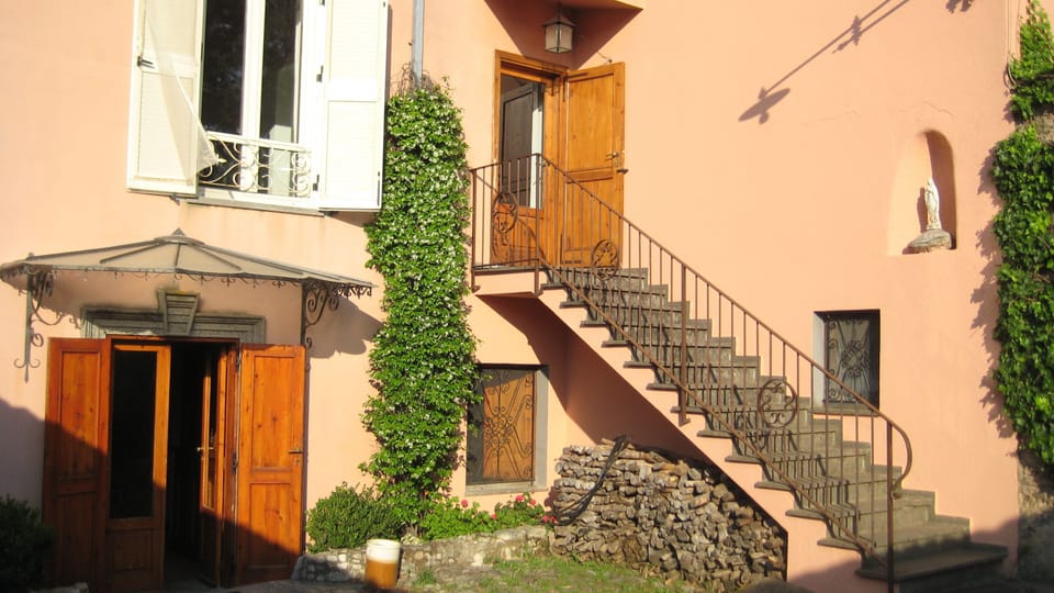 Entrance to the main house