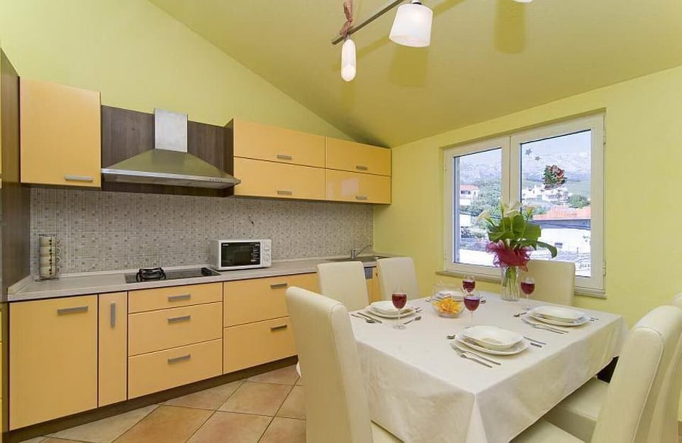 The kitchen provides utensils for cooking.