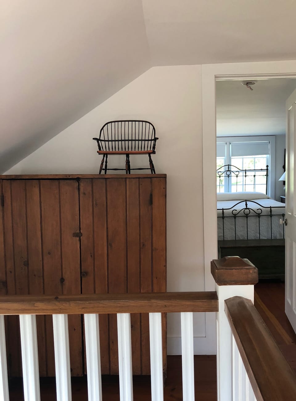 Hallway at top of back stairs
