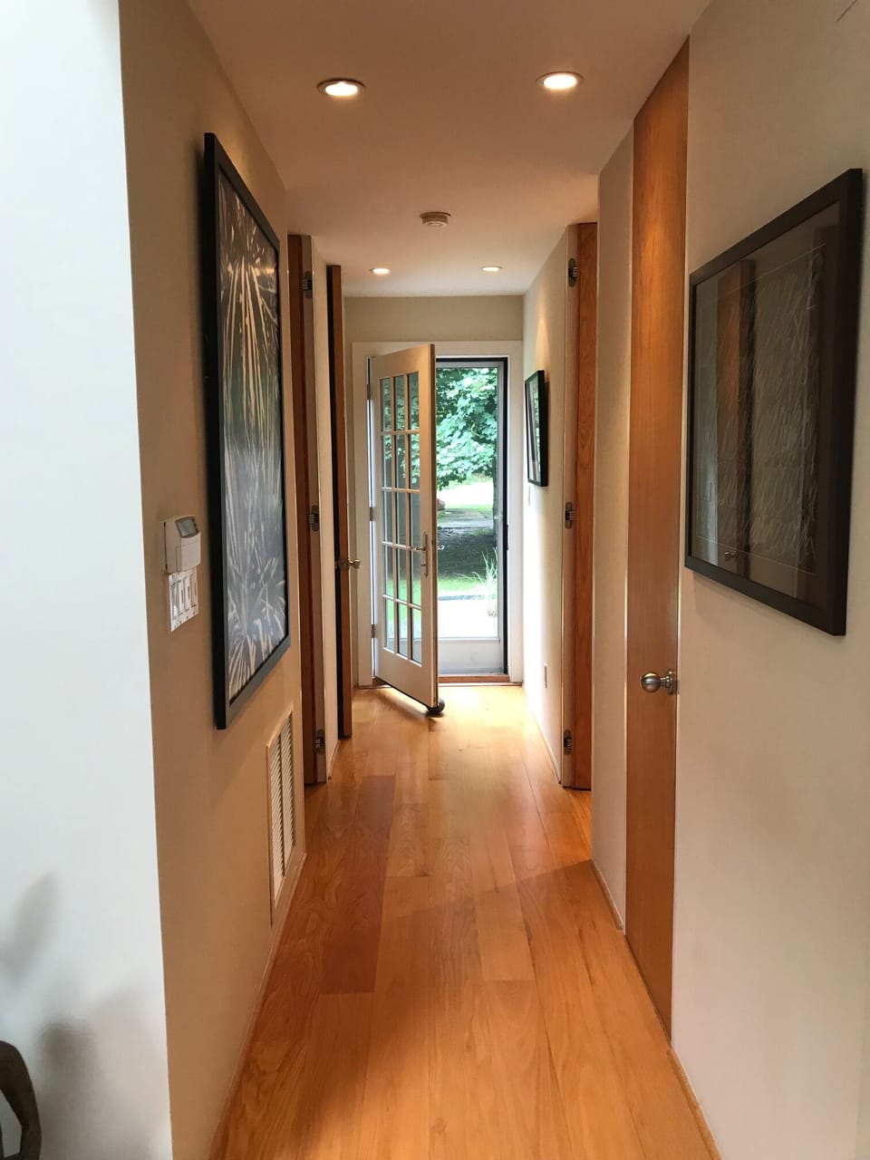 Hall to Guest bedroom and Guest Bathroom