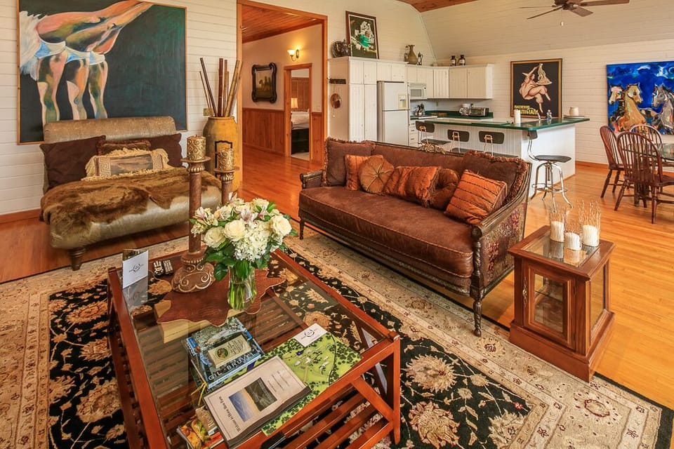 The Stable House- Living Room