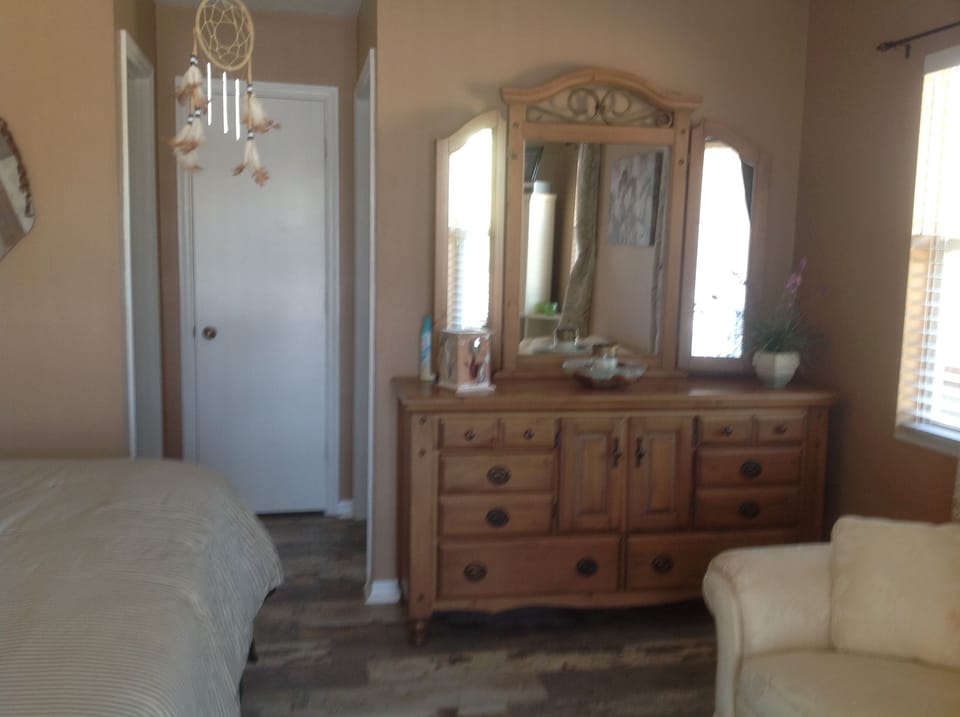 Plenty of storage with 2 linen closets and large walk in closet