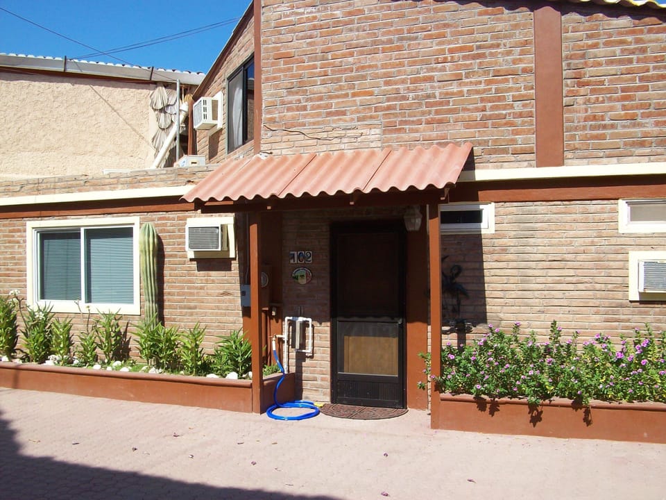 street side of the house