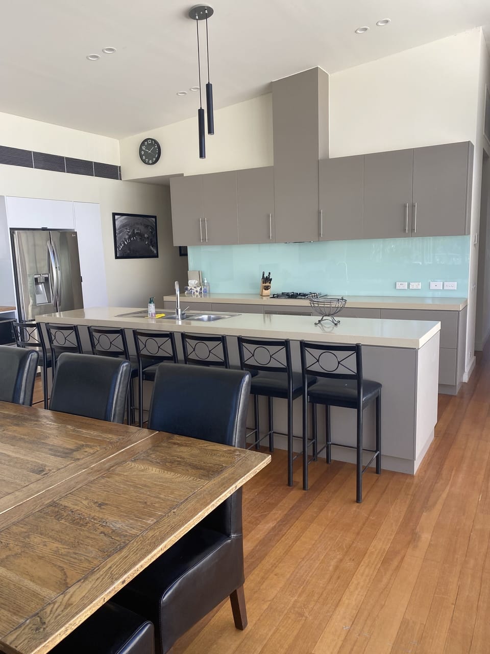 Kitchen and dining area 