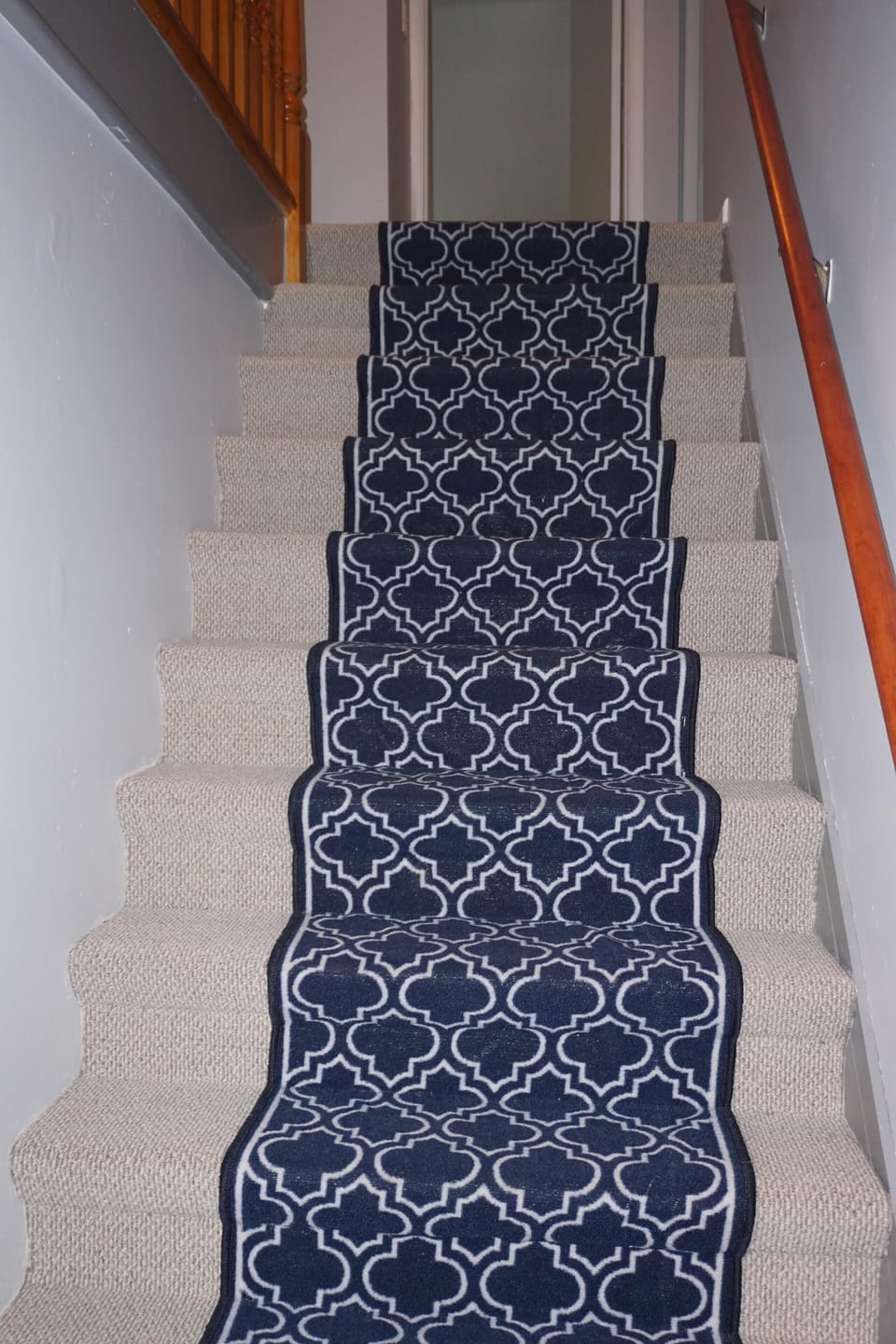 Stairs to the second floor.