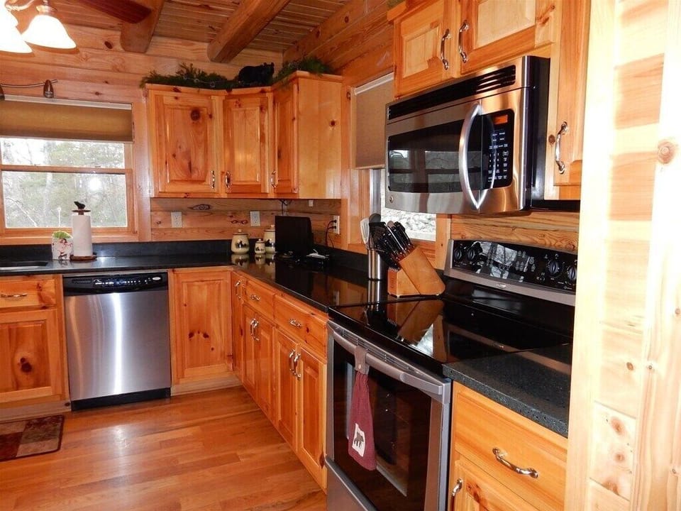 Updated, stainless steel appliances