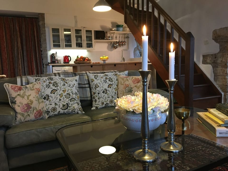 Open plan living area