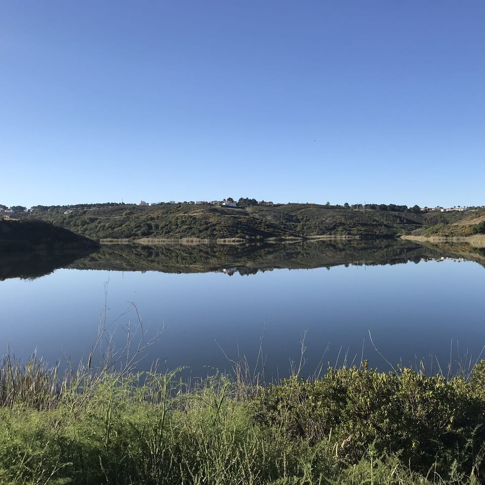 Local reservoir, 5 mins walk away, great for a run or stroll