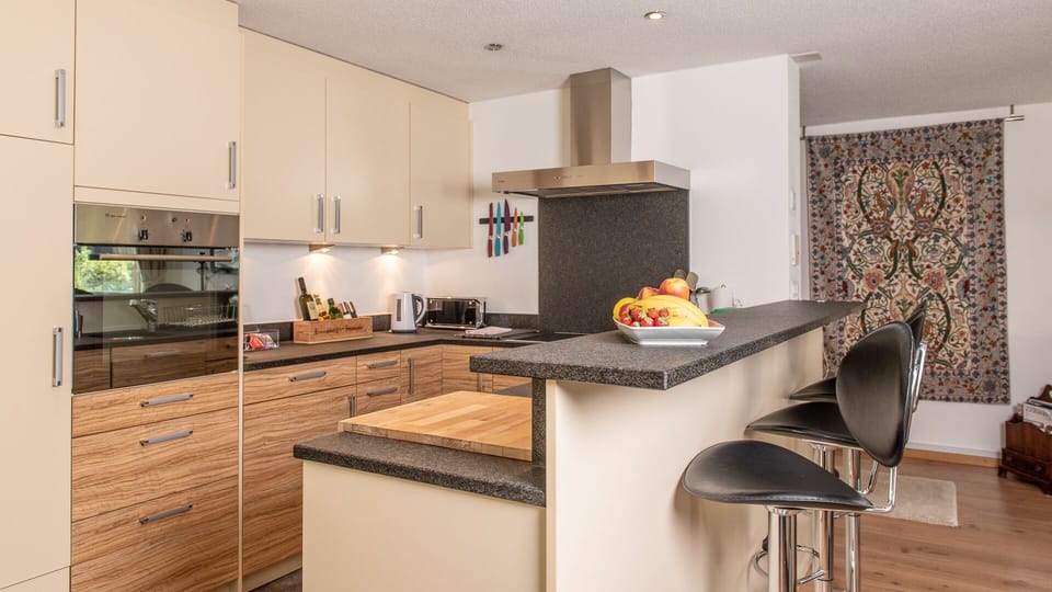 Well equipped kitchen