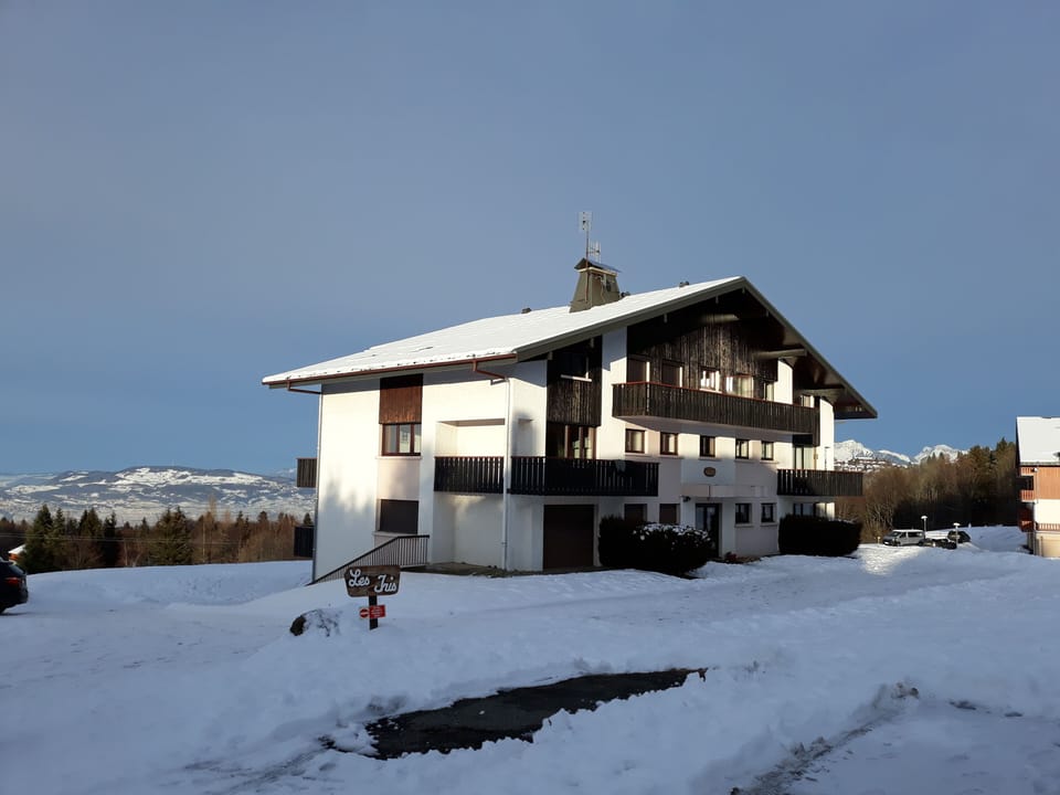 La résidence des Iris en hiver