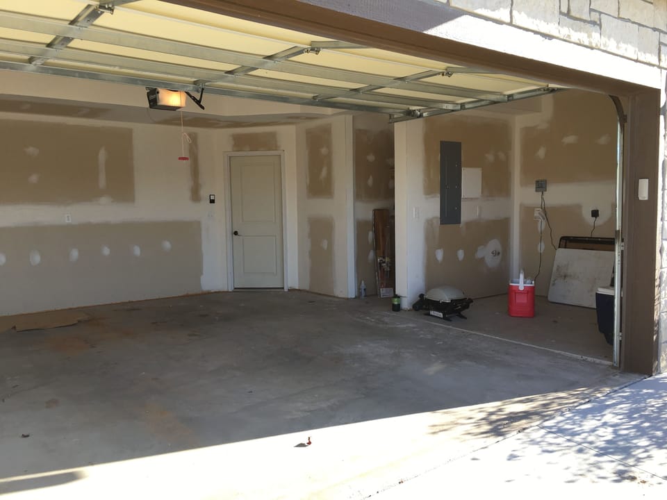 Two car garage access