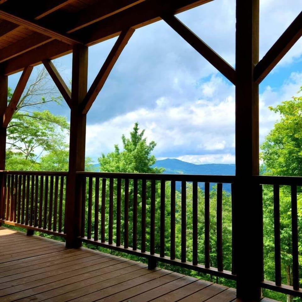 Wonderful view from back deck