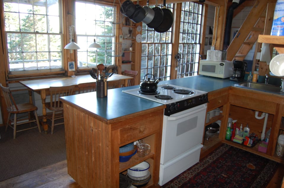 View from kitchen.