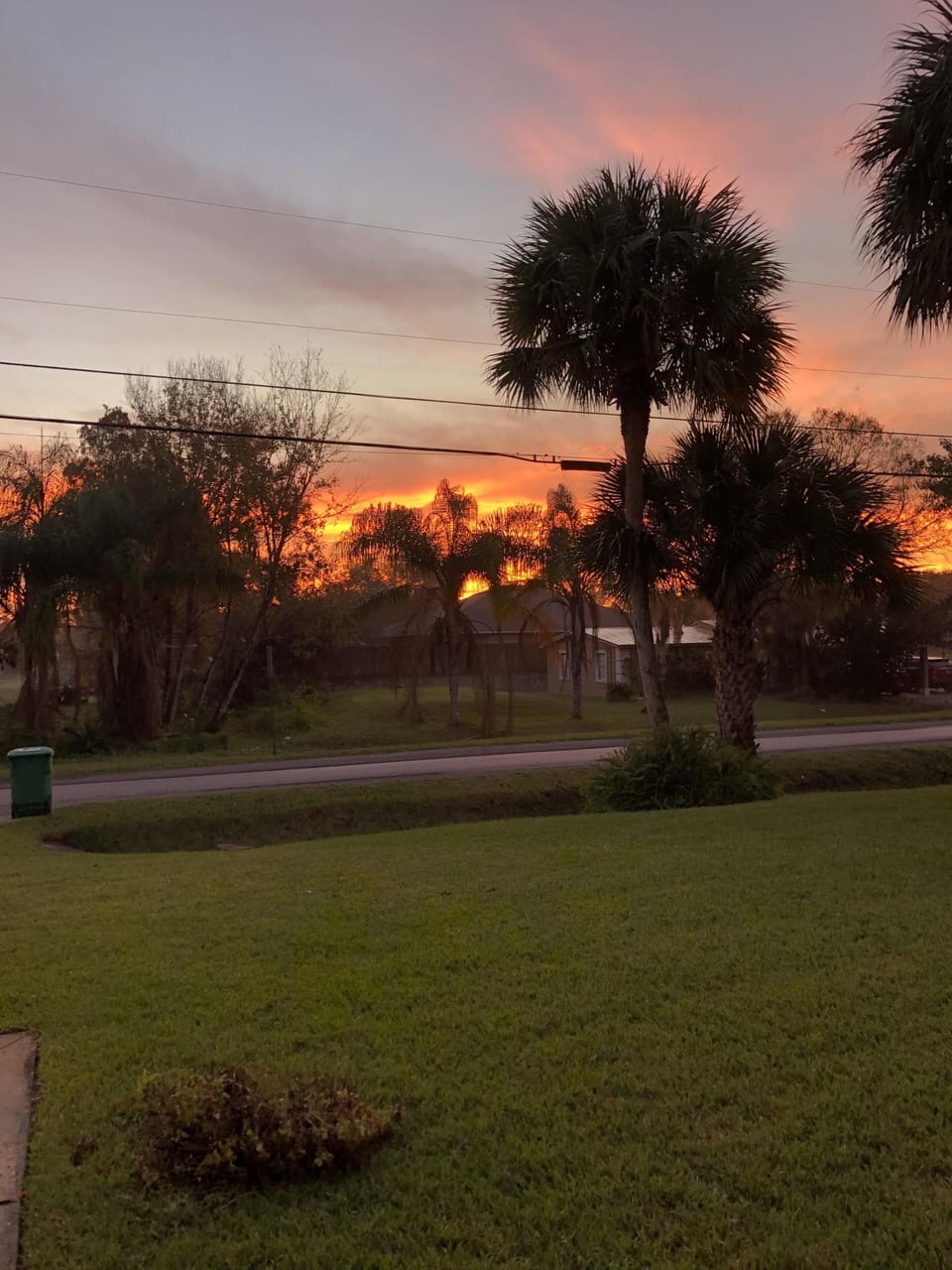 Sunrise from front porch