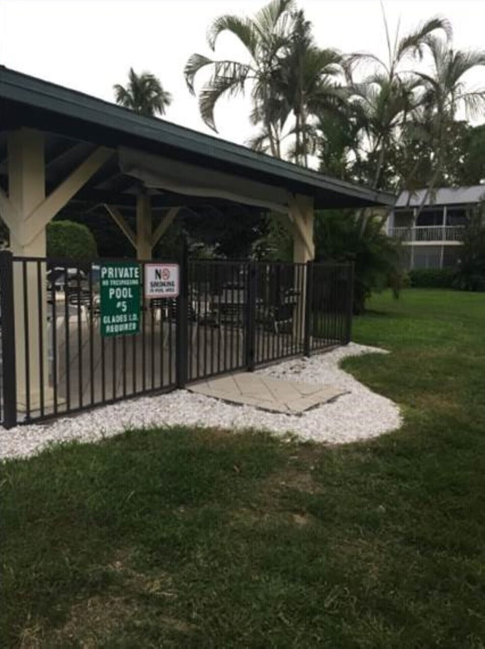Entrance to Pool