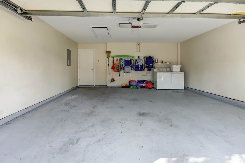 Two car garage!
