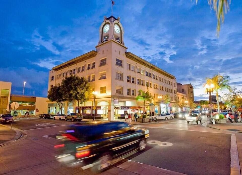 Downtown Santa Ana is less than a 5 minute drive