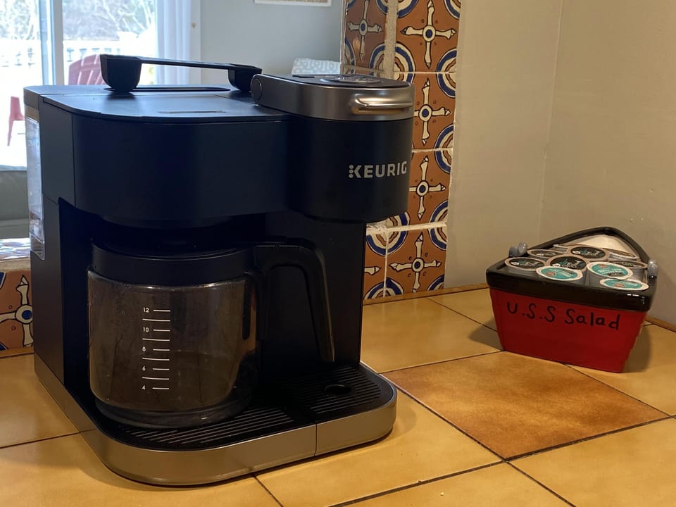 Keurig and Drip Coffeemaker
