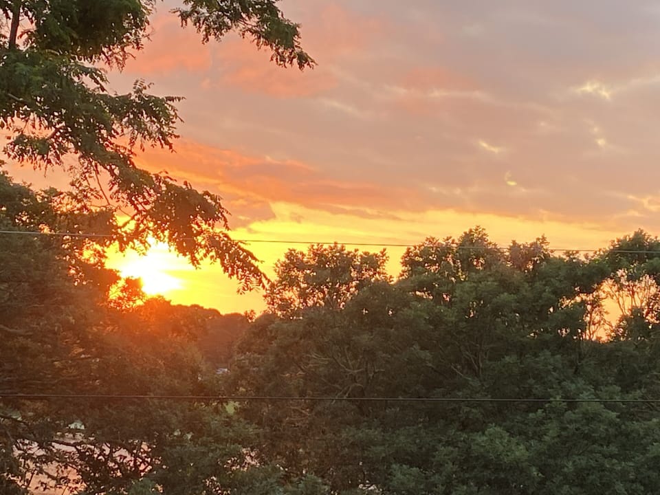 Sunset from the Deck
