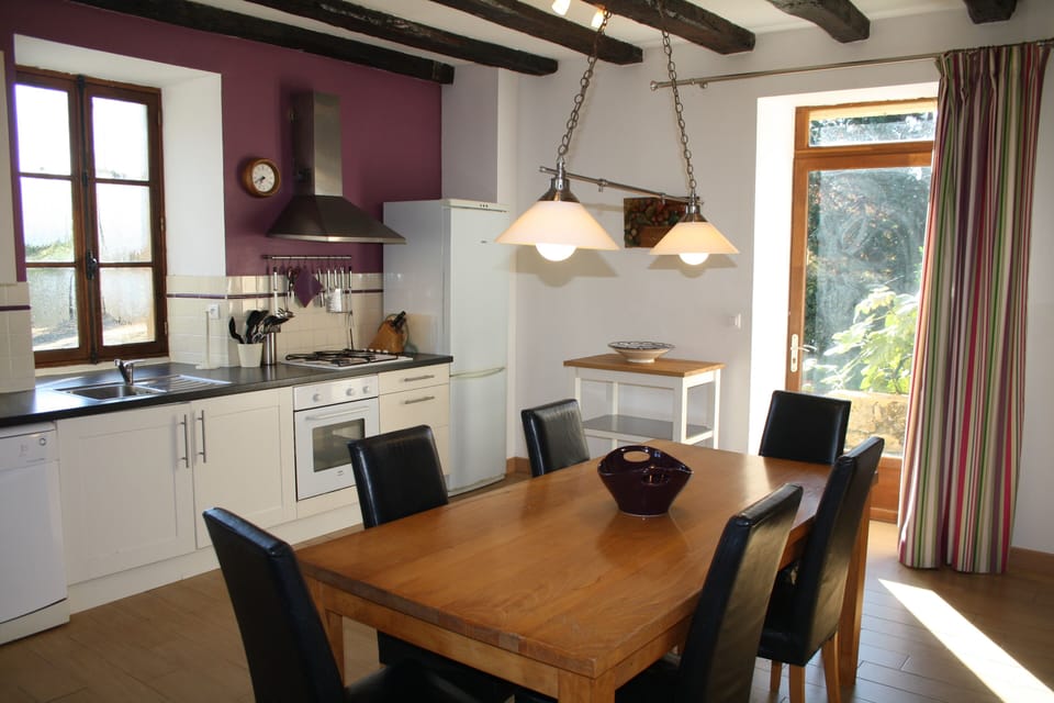 with table and chairs