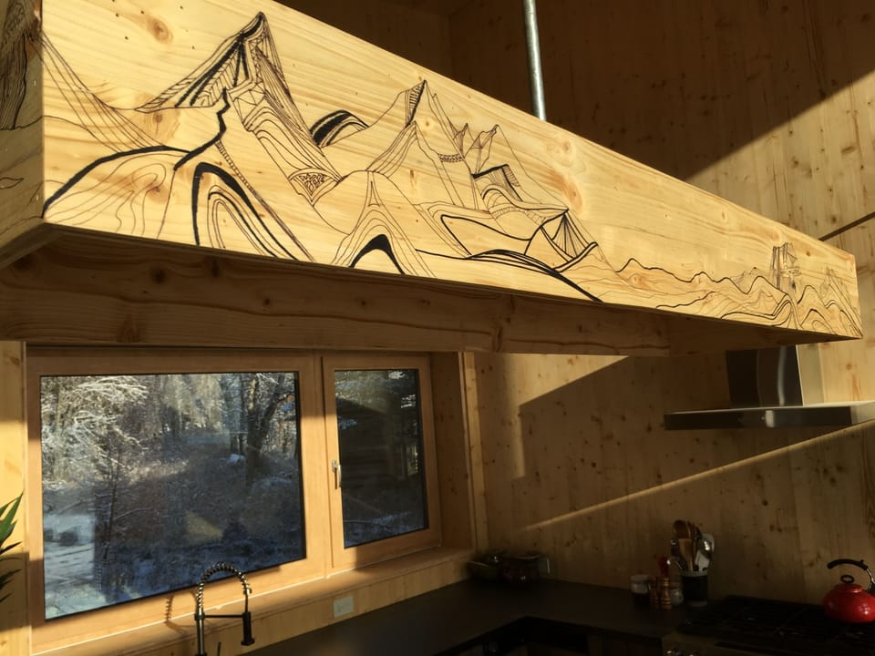 homemade art light