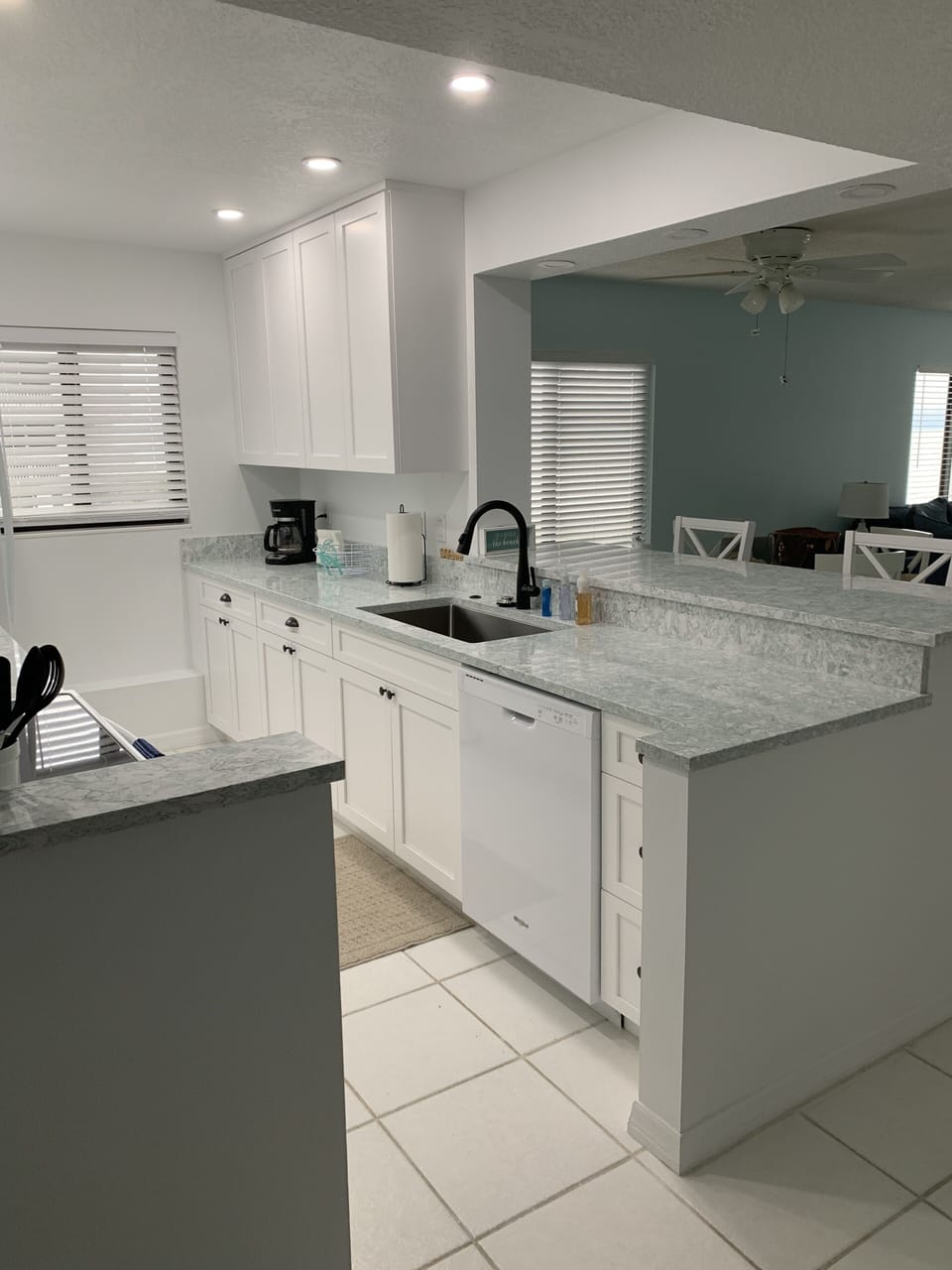Newly renovated kitchen