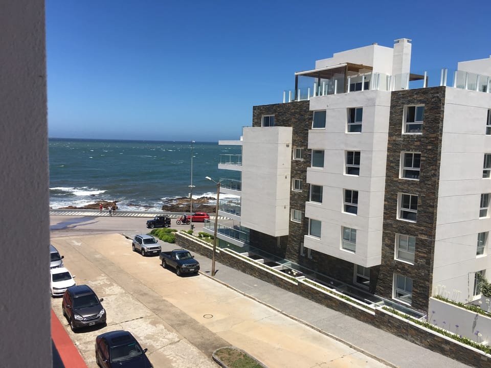 view of Playa de los Ingleses from the apartment 