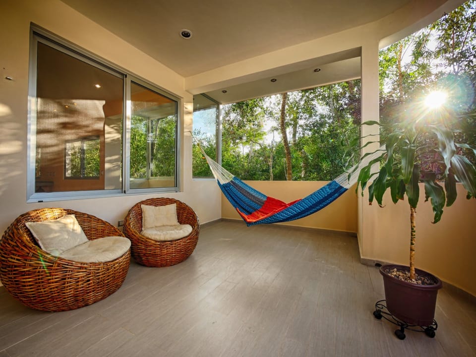 Picture yourself swinging on this hammock