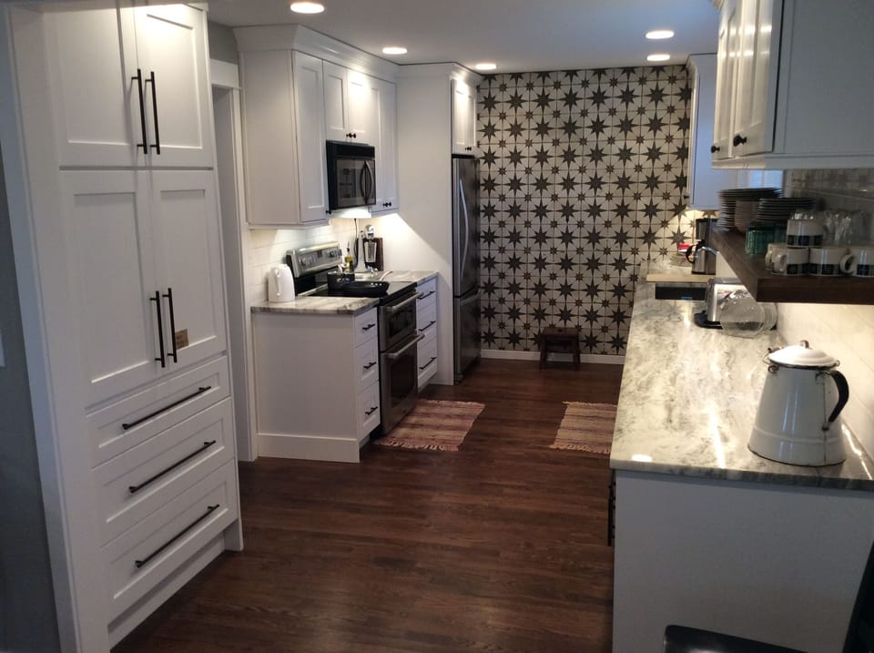 Large Galley Kitchen