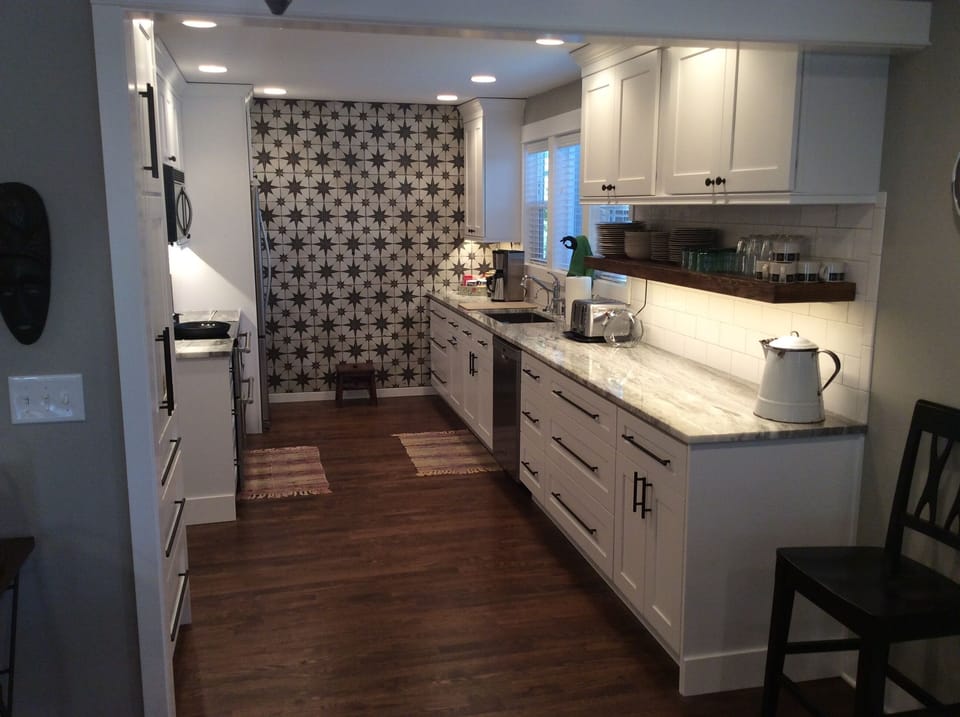 Large Galley Kitchen