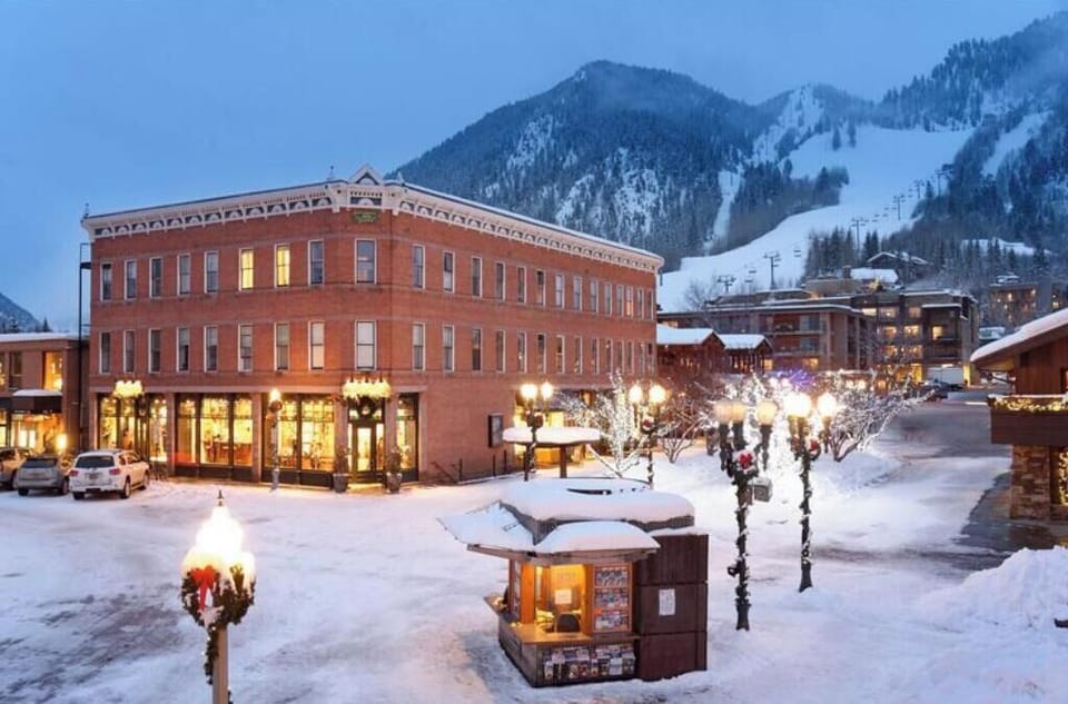 Downtown Aspen in the Winter