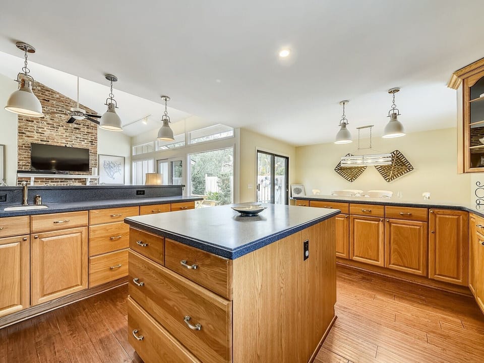 Kitchen at 2 Green Heron