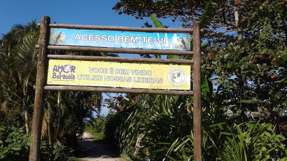 Entrada da praia