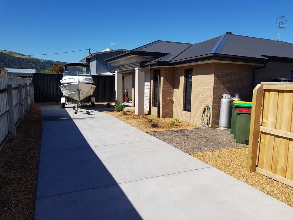 Private secure driveway and yard