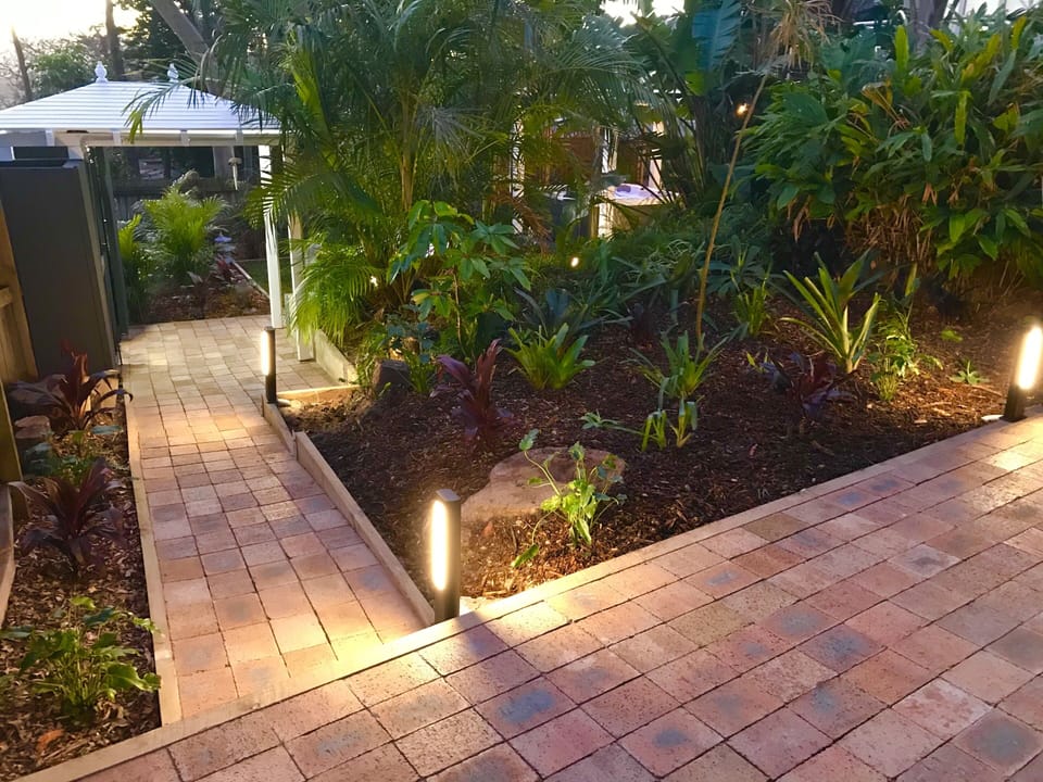 Walkway to carport