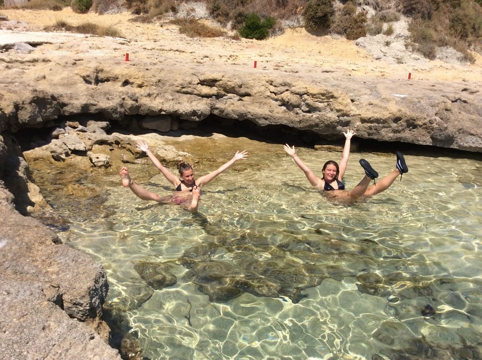 Kefalonia beaches:enjoying lagoons at Spartia beach - 4 km from apartments