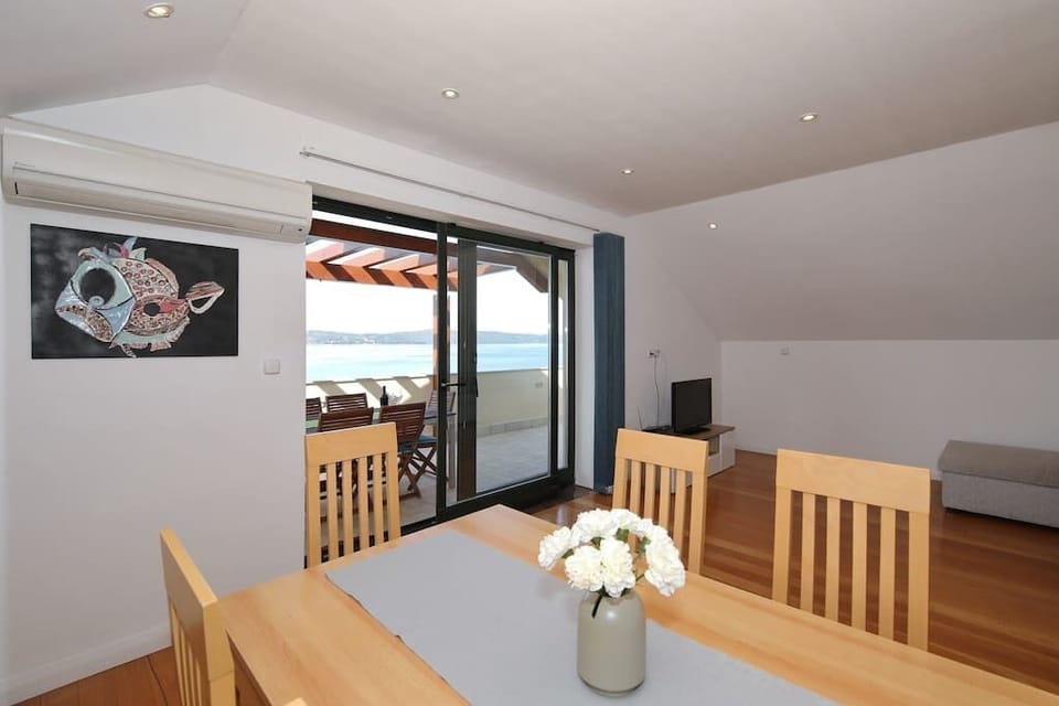 from living area to terrace