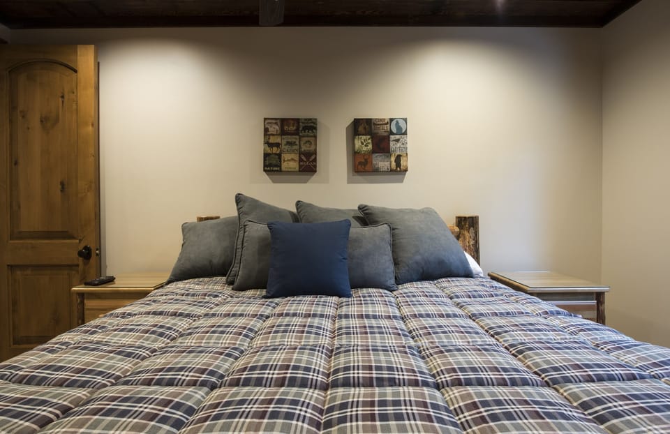 King Bed in Second Upstairs Guest Room
