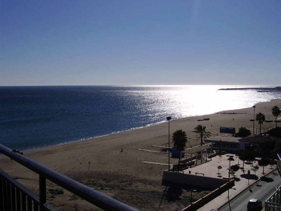 Fuengirola Port in the distance.