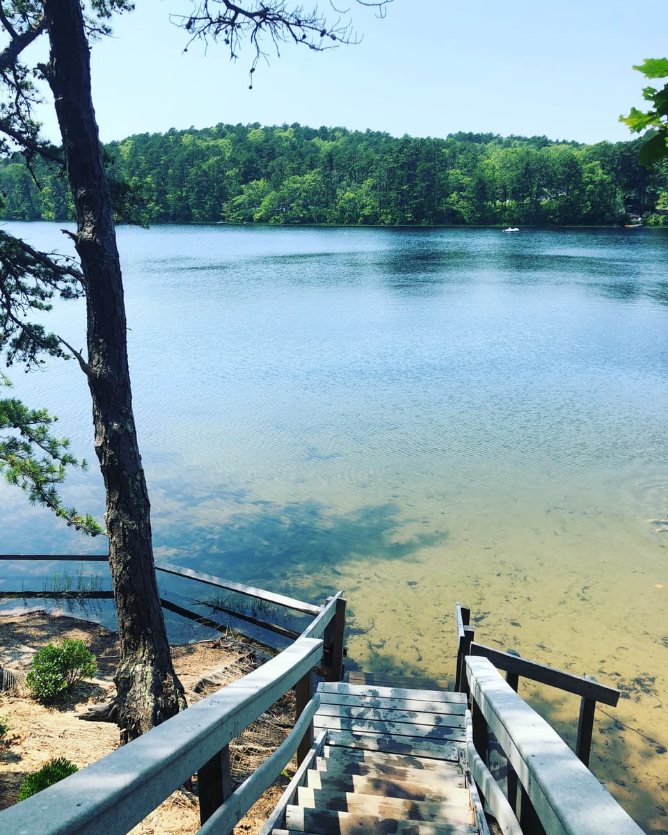 ponds only a short drive away