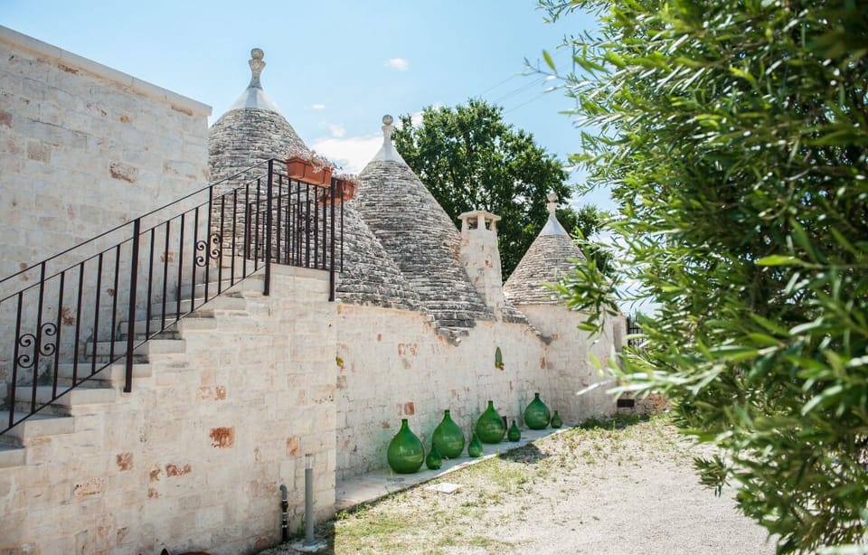 The access staircase to the terrace