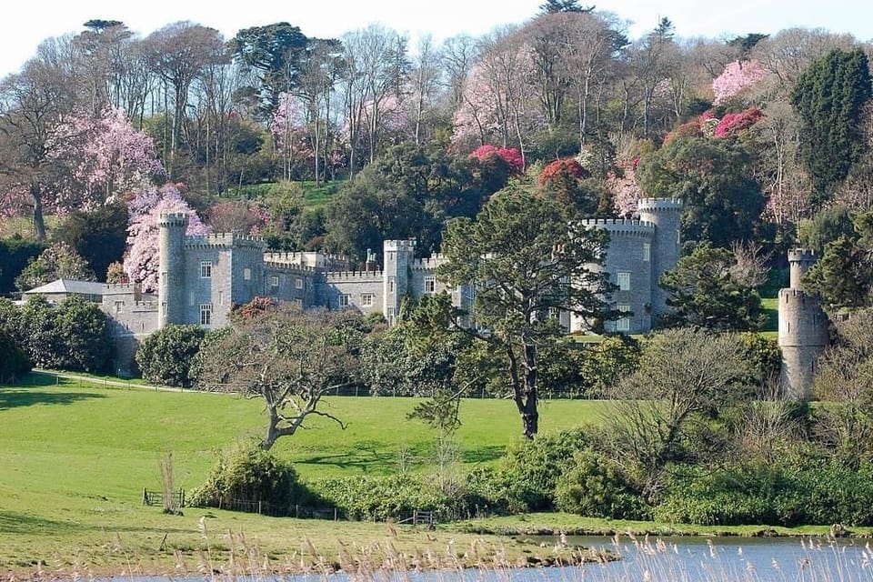 The beautiful Caerhays castle, just 4-5 minutes drive. 